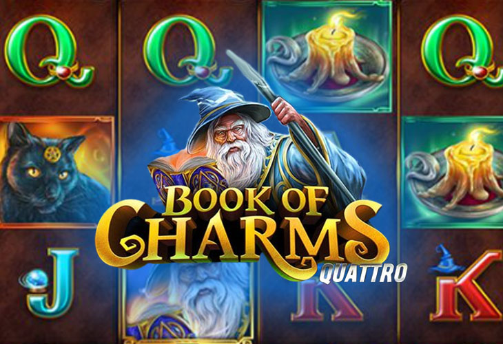 Book of Charms Quattro - Stakelogic slot at CzechBet Kasino Casino