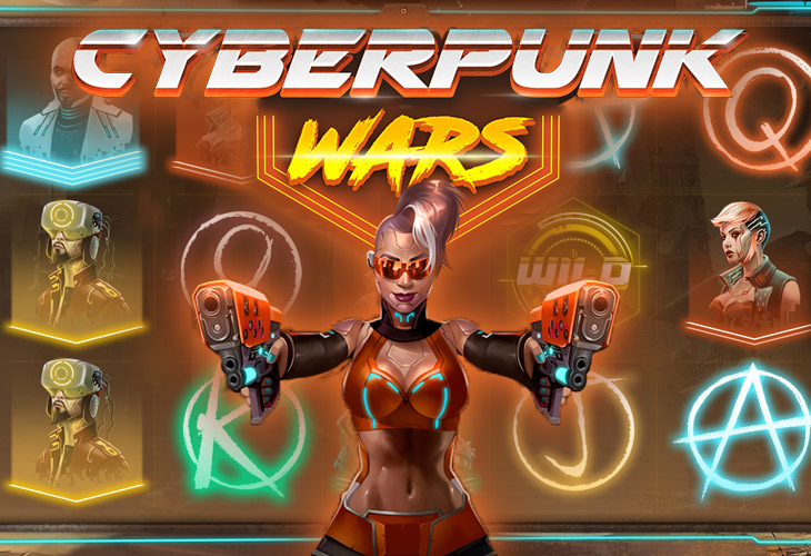 Cyberpunk Wars - Woohoo slot at CzechBet Kasino Casino