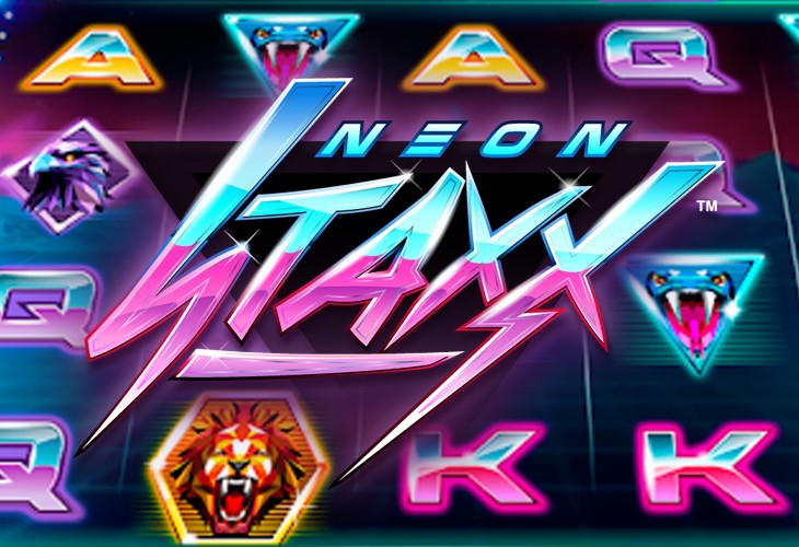 Neon Staxx - NetEnt slot at CzechBet Kasino Casino