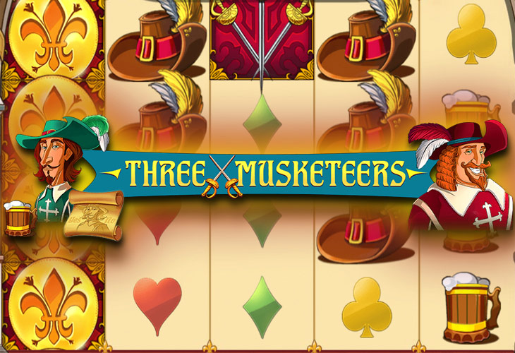 Three Musketeers - Red Tiger Gaming slot at CzechBet Kasino Casino