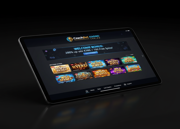 CzechBet Kasino Kasino na tabletu